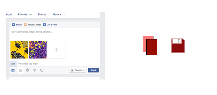 When you are done with a Doodle, share it! You can save it to your SD card and share it in all your favorite ways. Can't decide whether to go with red or green? Go with both - copy your in-work Doodle, and branch your art in as many ways as you want to!